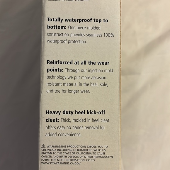 Tingley Weather Tuff Waterproof Stretch Rubber Overshoes Black Large 9.5-11 NWT - Picture 5 of 11